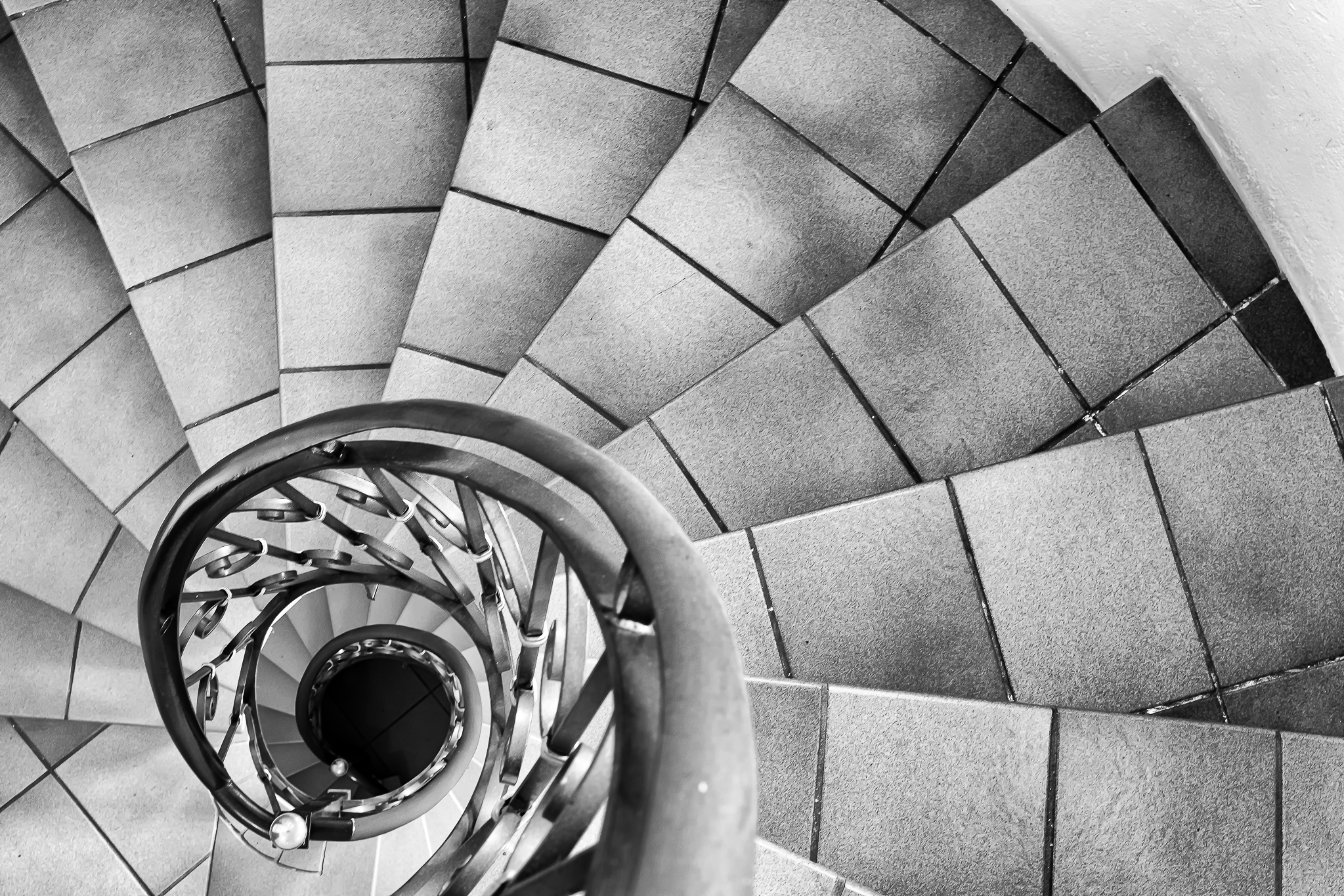 Spiral staircase di Barbara Surimi