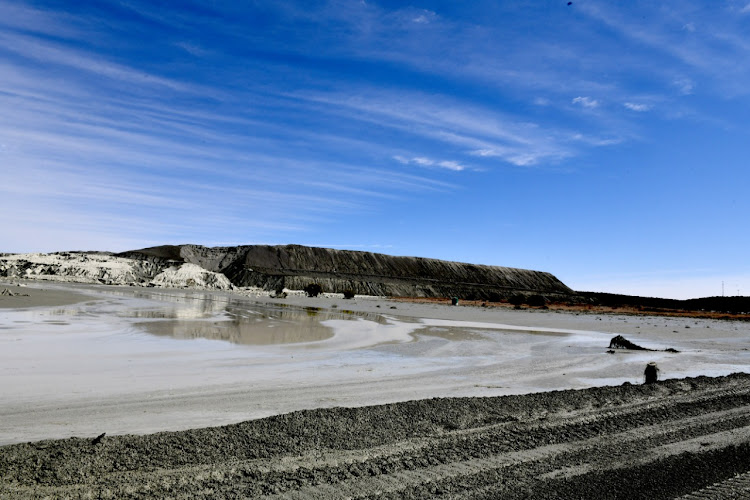 The Jagersfontein landscape after the dam wall collapsed.