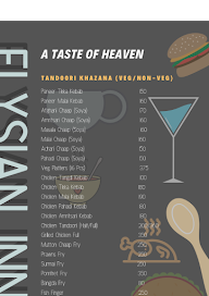 Elysian Inn Restaurant menu 4