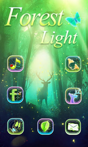 Forest Light GO Launcher Theme