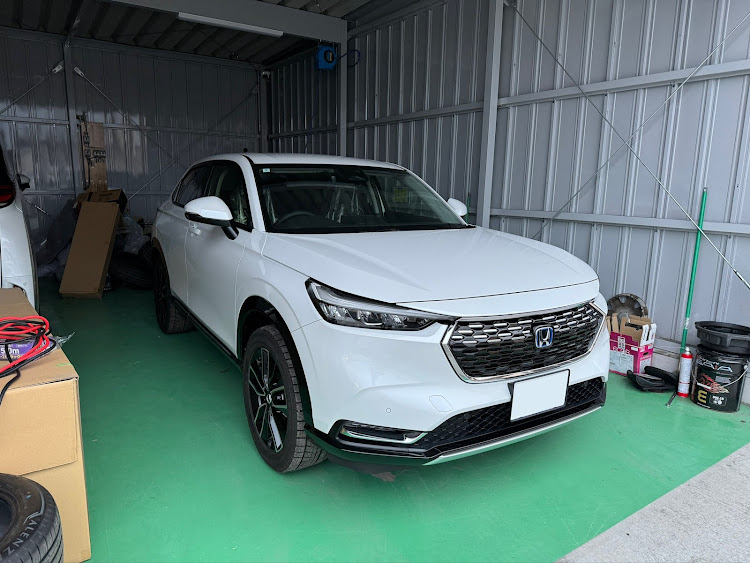 l23l84lさんが投稿した納車・ヴェゼルRV5・ヴェゼル女子に関するカスタム事例の投稿画像1枚目