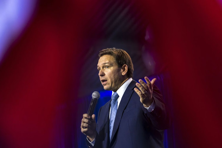 Ron DeSantis was in Iowa on Friday, speaking at a pair of political events that appeared to be laying groundwork for a presidential bid.