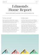 Real Estate Report - Newsletter item