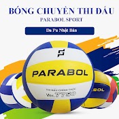 Banh Bóng Chuyền Da Parabol X5000 - Loại Da Mềm - Quả Bóng Chuyền Chuyên Dụng Size 5 (Tặng Bơm)