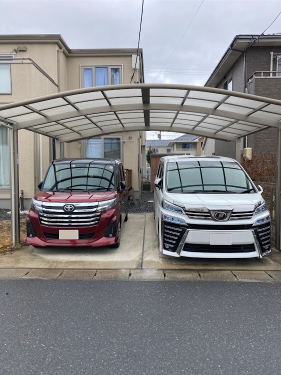 ルーミーカスタムの納車・駐車場にて…に関するカスタム事例の投稿画像4枚目