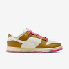 dunk low se bronzine/playful pink/alabaster/coconut milk