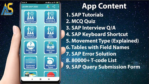 Screenshot LEARN SAP 2020