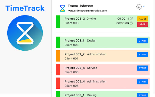 TimeTrack Timer