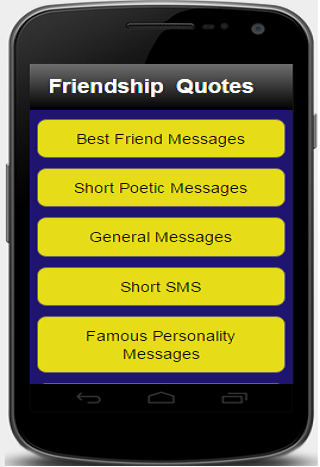 Friendship Quotes Messages