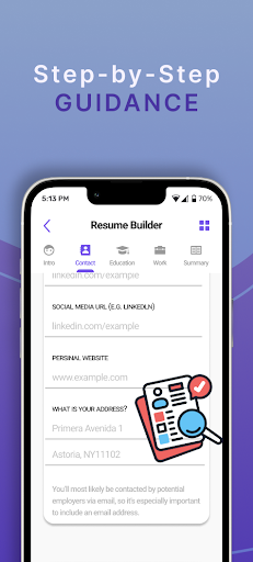 Screenshot Resume Builder - PDF Creator