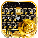 ダウンロード Gold Rose Lux Keyboard Theme をインストールする 最新 APK ダウンローダ