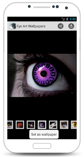 Eye art wallpapers