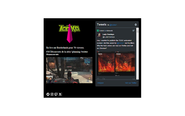 Icekei Live Twitch chrome extension