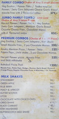 Oye Pizza menu 2