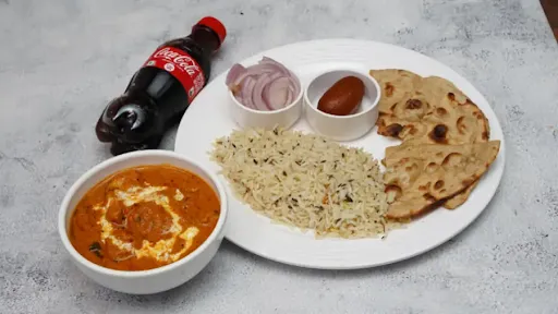 Butter Masala Chaap Combo