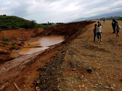 A file photo of Solai dam.