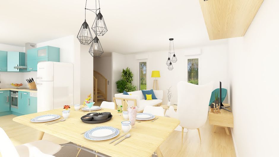 Vente maison neuve 4 pièces 86.78 m² à Saint-Etienne-du-Vauvray (27430), 263 500 €