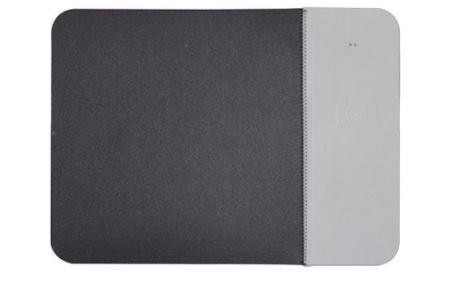 Title 2, Rubber PU Wireless Charging Mouse Pad Mobile Ph...
