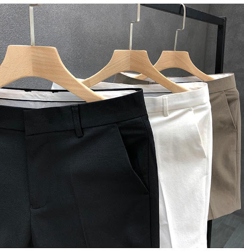 Title 7, High-grade Light Business Suit Shorts for Men. ...