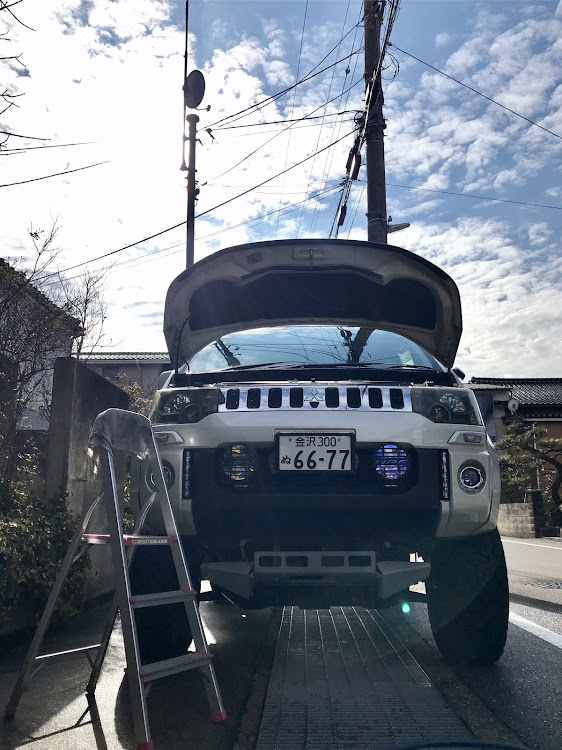 デリカD:5の11インチリフトアップ・本気の洗車に関するカスタム事例の投稿画像2枚目