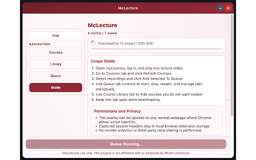 McLecture screenshot 1
