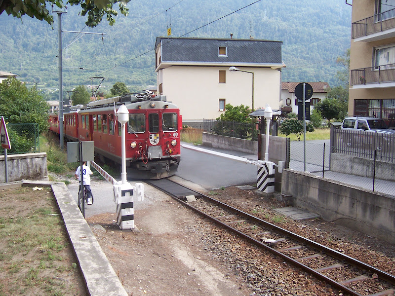 treno in Valtellina di Antonio De Felice
