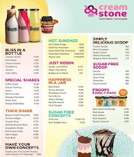 Cream Stone menu 4