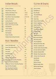 Sri Ridhi Sidhi Treat Restaurant menu 1