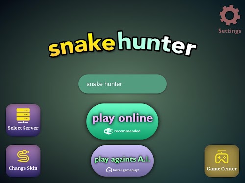 Android application Snake Hunter - MMO slither screenshort