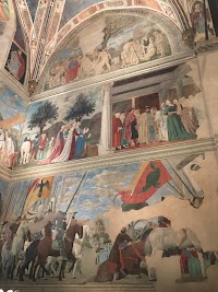 Le Storie della Vera Croce van Piero della Francesca in de Capella Bacci (rechterzijmuur), Basilica di San Francesco, Arezzo