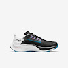 air zoom pegasus 38 particle gray / midnight navy / white