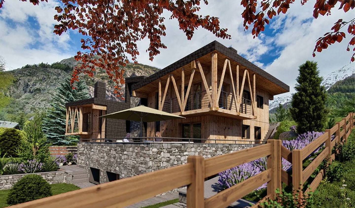 Villa with terrace Courmayeur