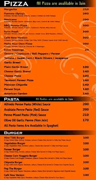 Cafe New Version menu 5