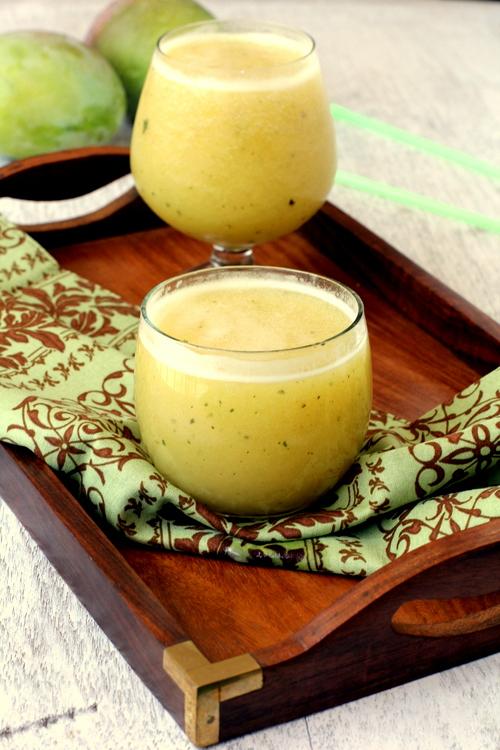 Aam Panna - Raw Green Mango Drink - Summer Drinks Recipes