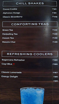 Cafe Coffee Day menu 2