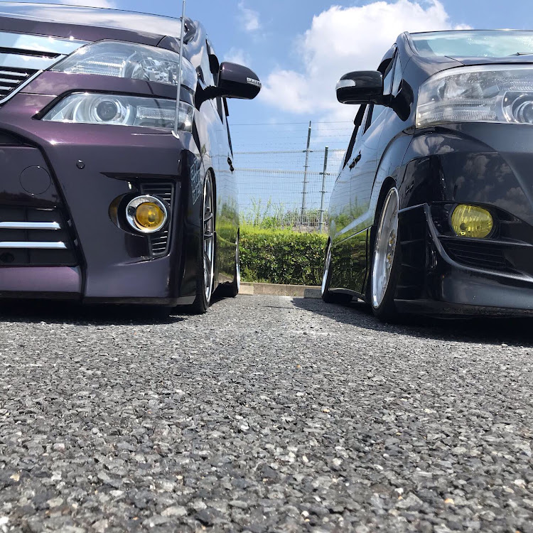アルファードのhappyバトン💫・純ベタ・撮影会に関するカスタム事例の投稿画像3枚目