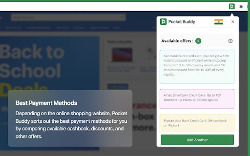 Pocket Buddy - Money Saving Chrome Extension
