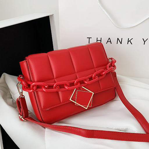 Title 10, Fashion Chain Net Red Foreign Style Small Squar...
