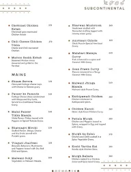 Bacharika Kitchen & Bar menu 5