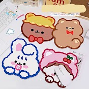 Mouse Pad Lót Chuột Vải Mềm Mại Hoạt Hình Cute