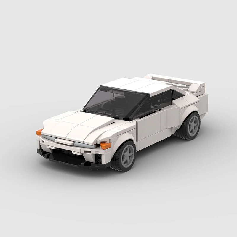 Title 7, LEGO Raceauto met Kleine Deeltjes Bouwstenen Sp...
