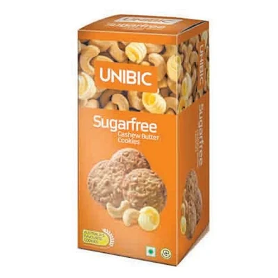 Unibic Sugarfree Cashew Cookies 75 Gm