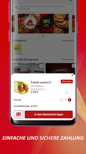 Screenshot Sofortfood.de