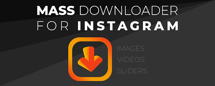 Mass Downloader For Instagram™ Photos Videos marquee promo image