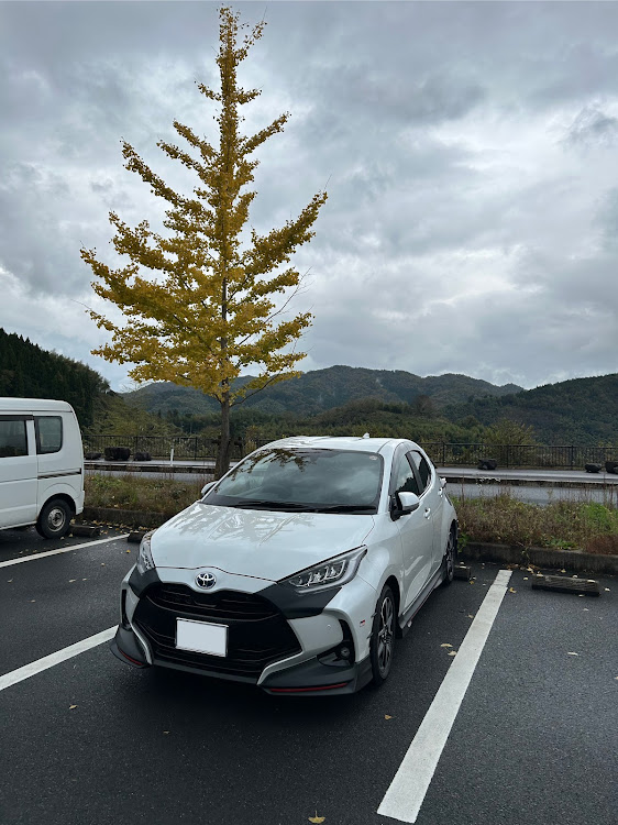 ヤリスの紅葉狩りドライブに関するカスタム事例の投稿画像1枚目