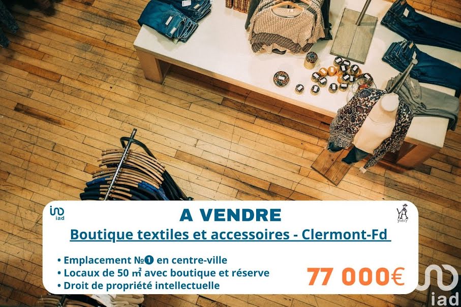 Vente locaux professionnels  50 m² à Clermont-Ferrand (63000), 77 000 €