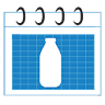 Milk Calendar icon