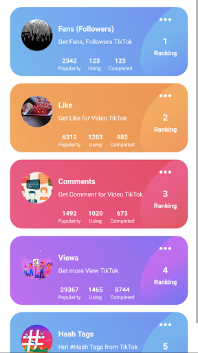 Screenshot TikBoostTok: Like & Followers