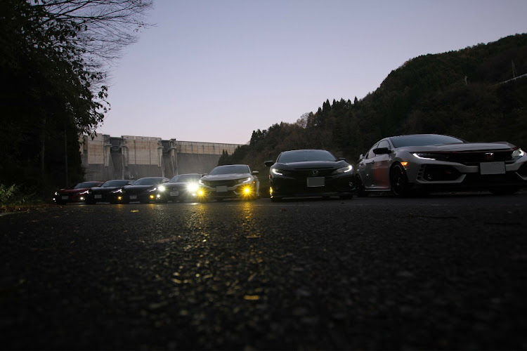 シビックタイプRの久しぶり快晴☀️・プチツーリングオフ会・ゆうゆうさん納車記念・とお太郎さんNewホイール着弾記念・世羅夢公園~~~尾原ダムに関するカスタム事例の投稿画像19枚目