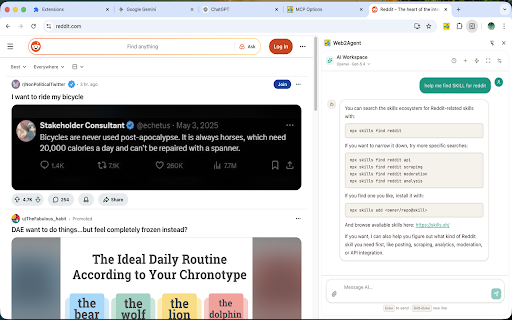 Web2Agent screenshot 3